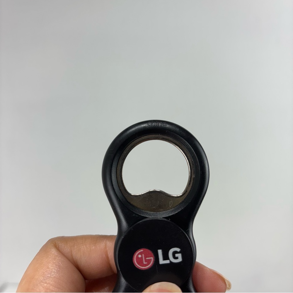 LG Black Spinner Bottle Opener - Picture 5 of 8